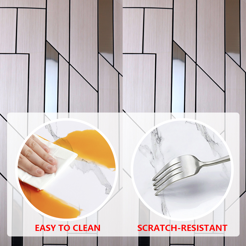 diseño moderno ixpe recubrimiento de pared autoadhesivo pegatina de pared de mosaico impermeable para cocina baño