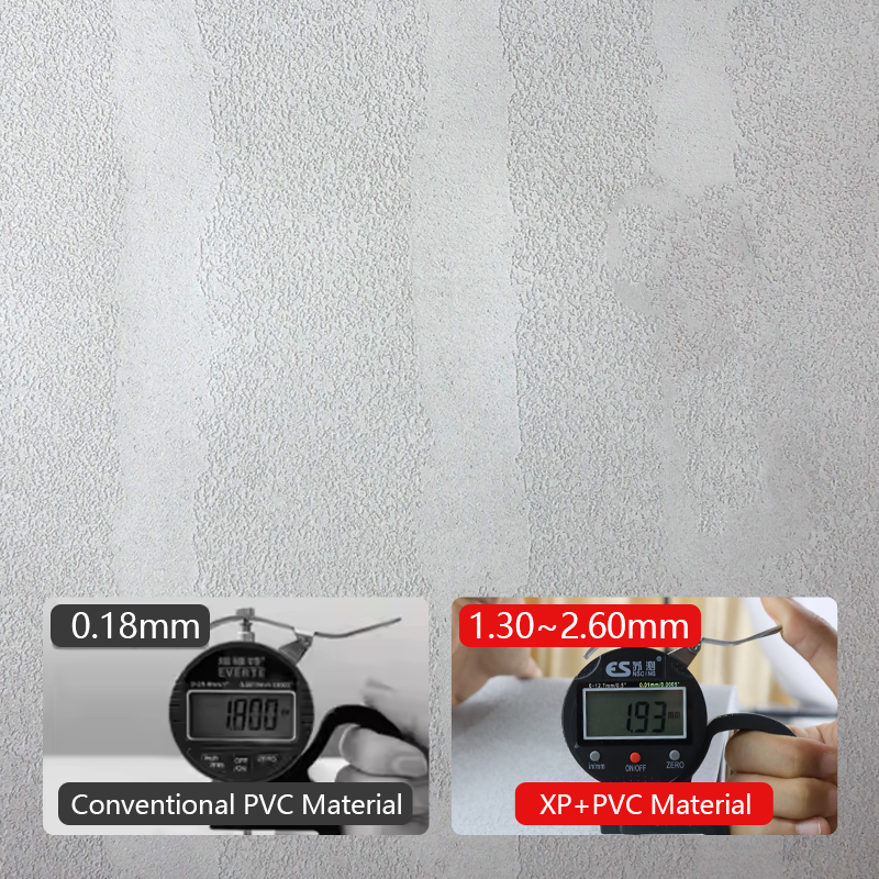 decoración del hogar IXPE levantó arcilla suave autoadhesiva pegatina de pared impermeable para la decoración del dormitorio