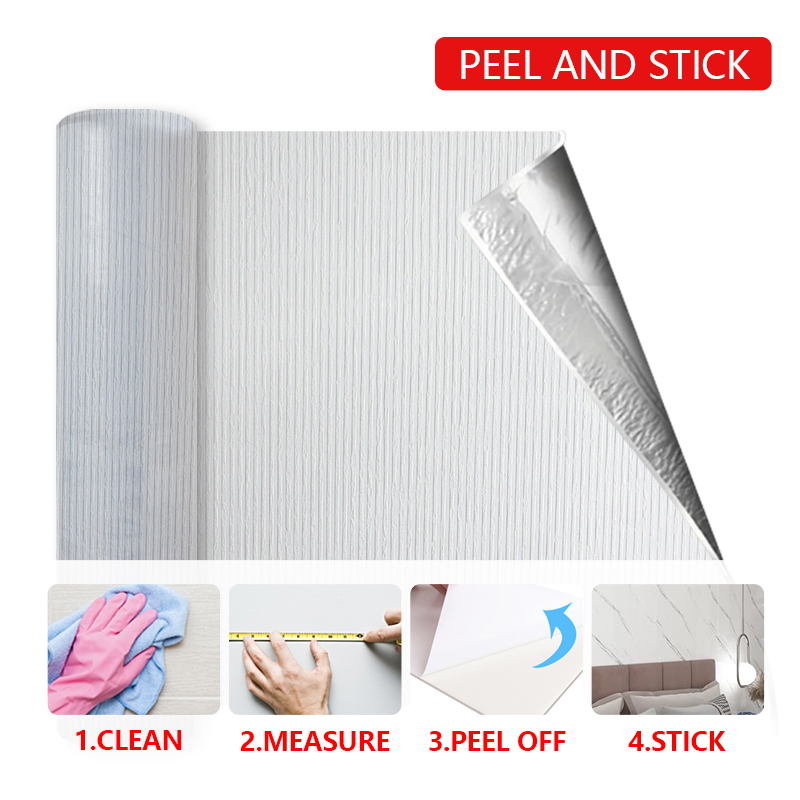 último diseño peel stick wall stickers de alta calidad aislamiento acústico autoadhesivo ixpe levantó pegatina de pared de arcilla suave