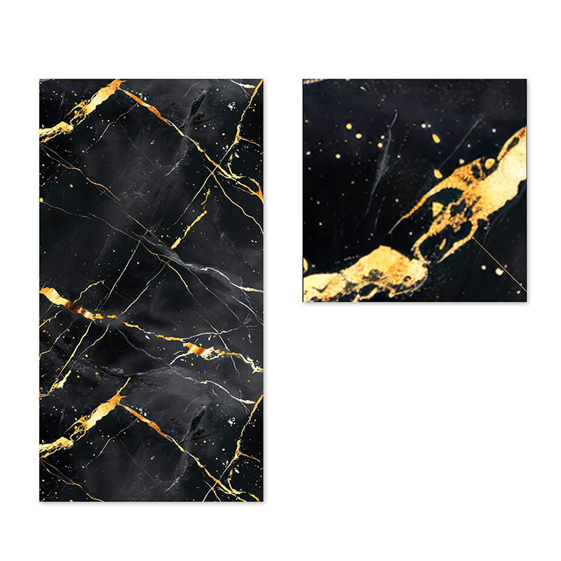 Eco Friendly marble design decorative wall stickers easy cleaning Sound Absorbing IXPE house wall panels sticker