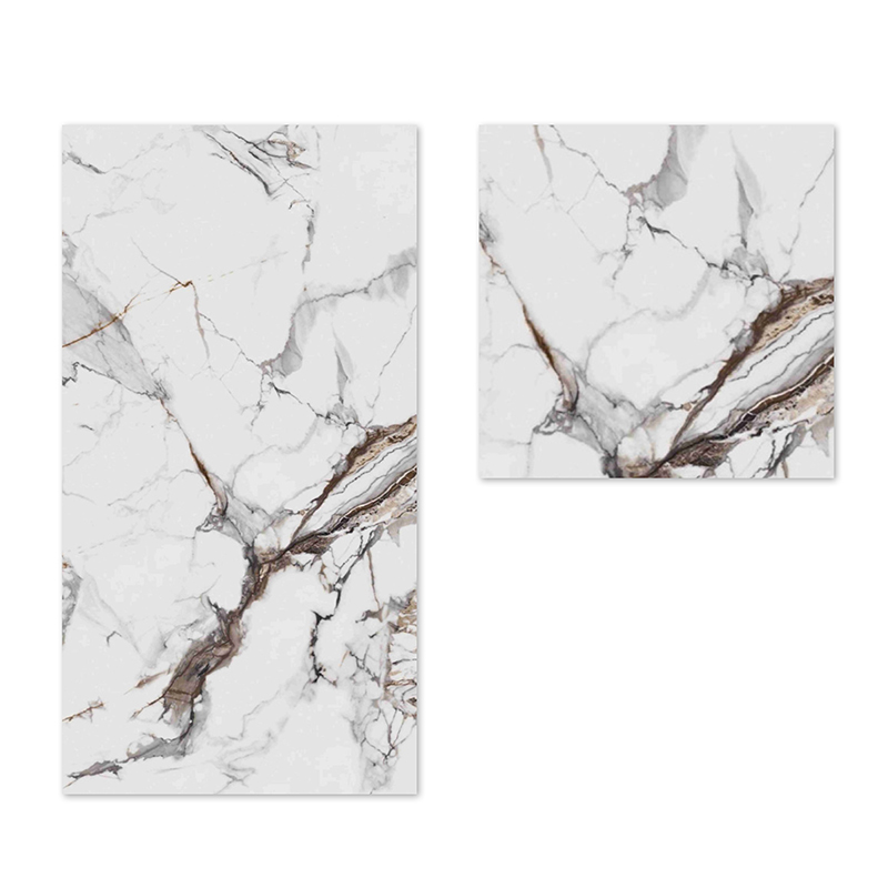 factory wholesale modern design Self Adhesive IXPE Waterproof UV Marble Wall Sticker for Household Use