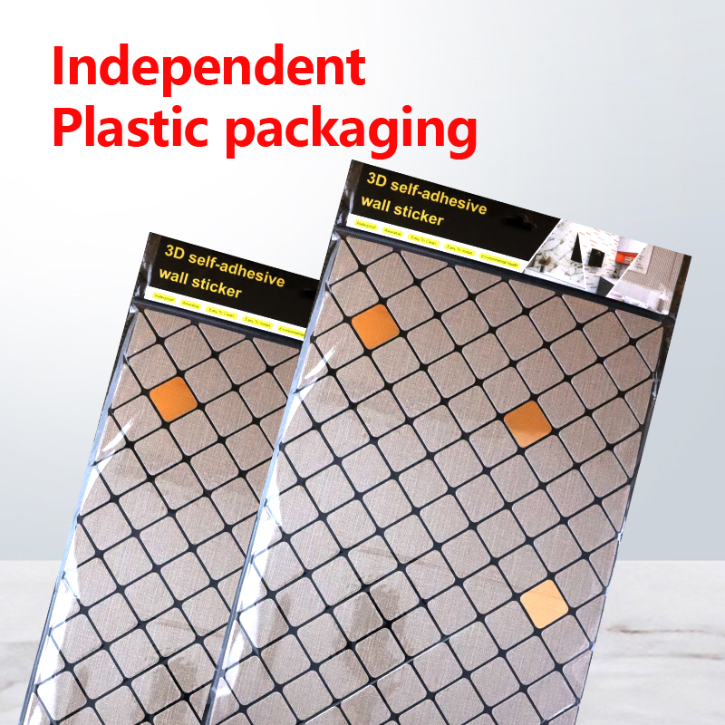 reliable quality Oil-Resistant 3d wall sticker waterproof mosaic self adhesive stickers for wall decoration