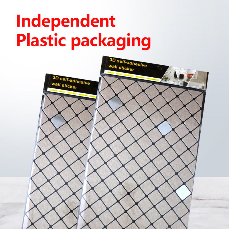 diseño moderno ixpe recubrimiento de pared autoadhesivo pegatina de pared de mosaico impermeable para cocina baño
