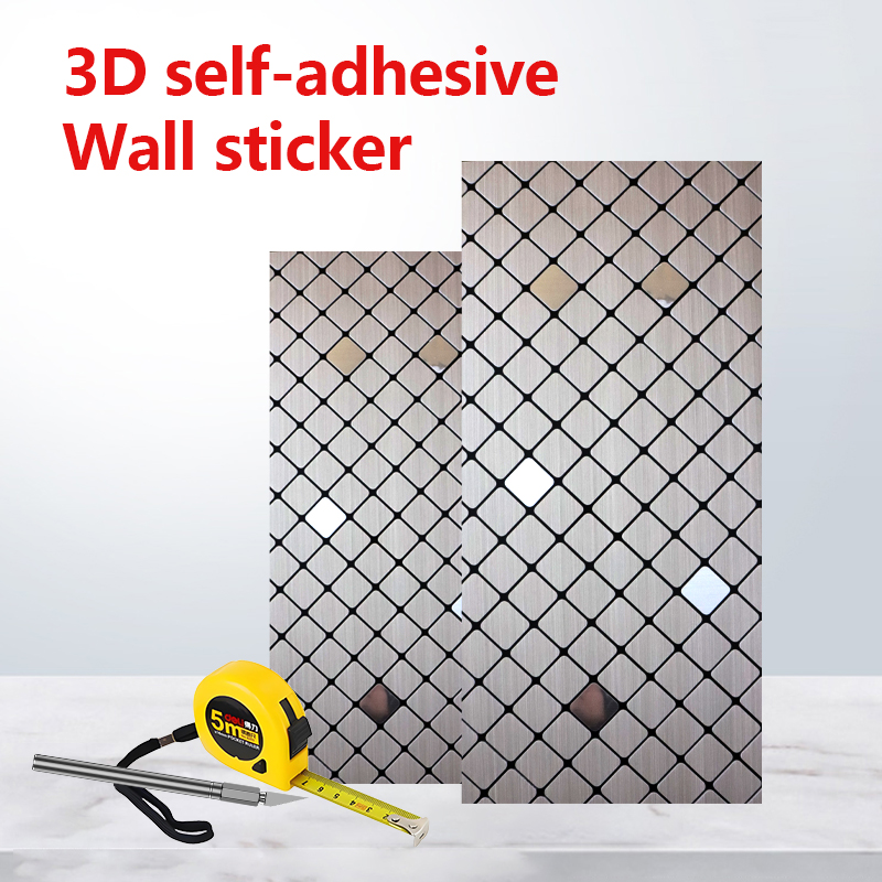 cost-effective High Quality Waterproof 3d wall sticker modern design self adhesive mosaic wall sticker easy peel