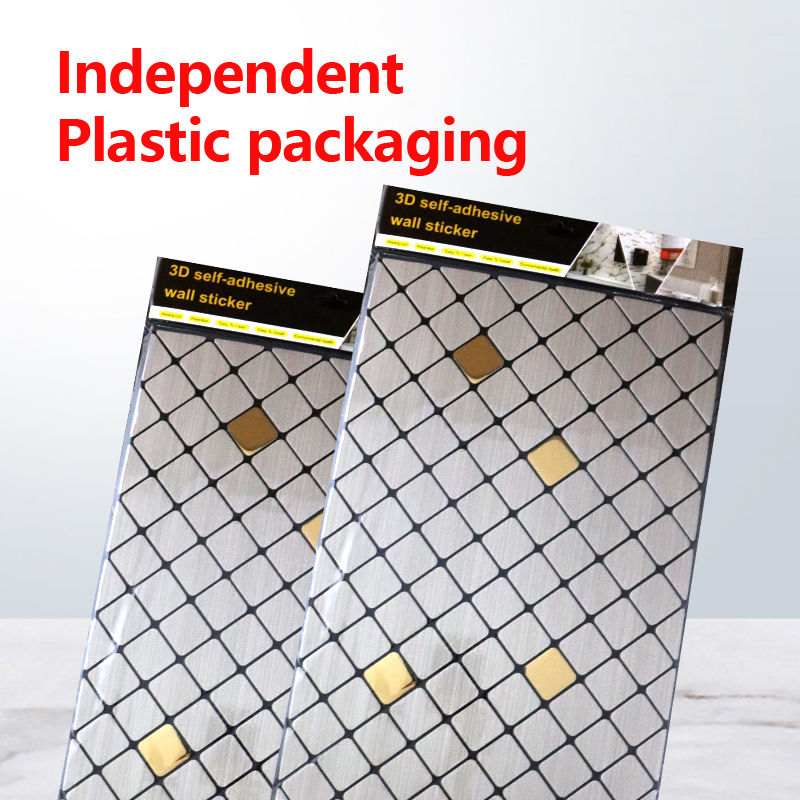 wholesale price Soundproof durable wall covering home self adhesive IXPE mosaic 3d decorative wall stickers