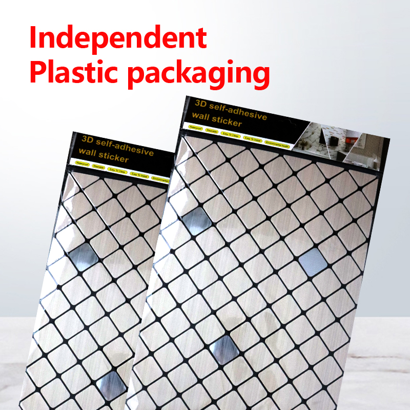 diseño moderno ixpe recubrimiento de pared autoadhesivo pegatina de pared de mosaico impermeable para cocina bañ