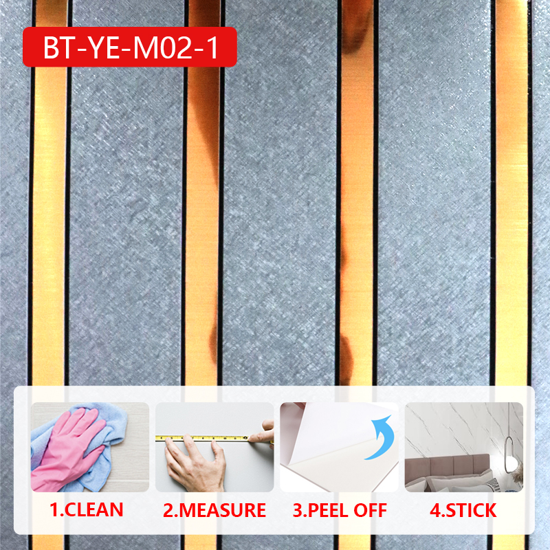 Autoadhesiva personalizada IXPE pegatina de mosaico Baño Cocina impermeable 3d pegatina de pared para la decoración interior