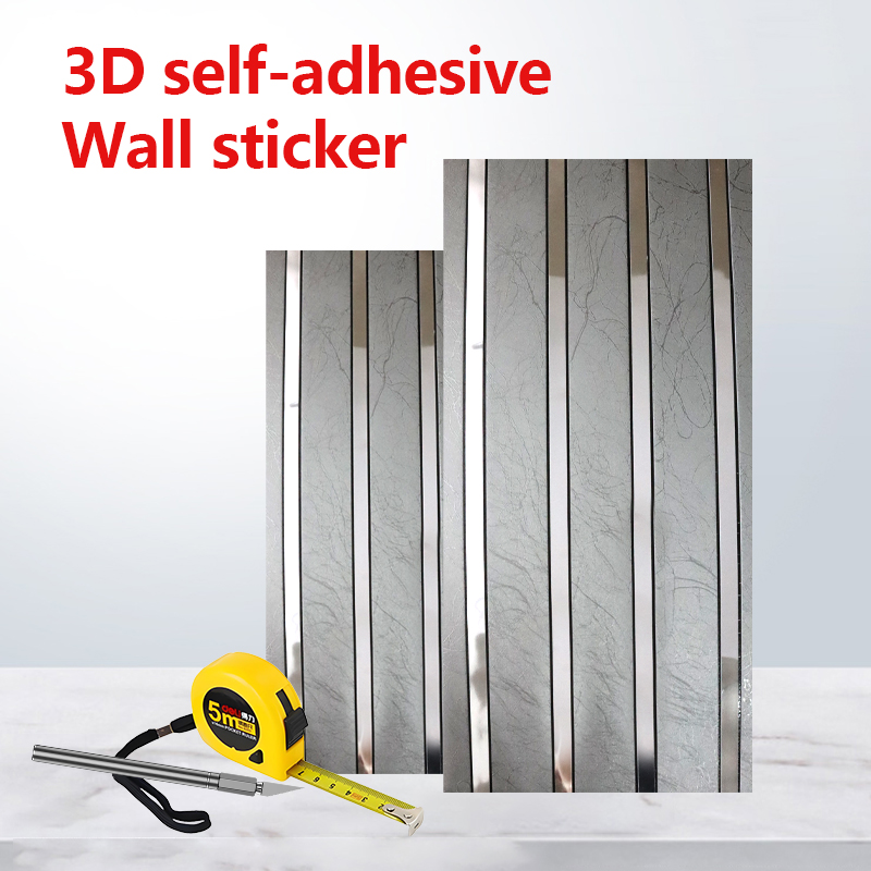 costoso de alta calidad impermeable 3d pegatina de pared diseño moderno autoadhesivo mosaico pegatina de pared fácil pelado