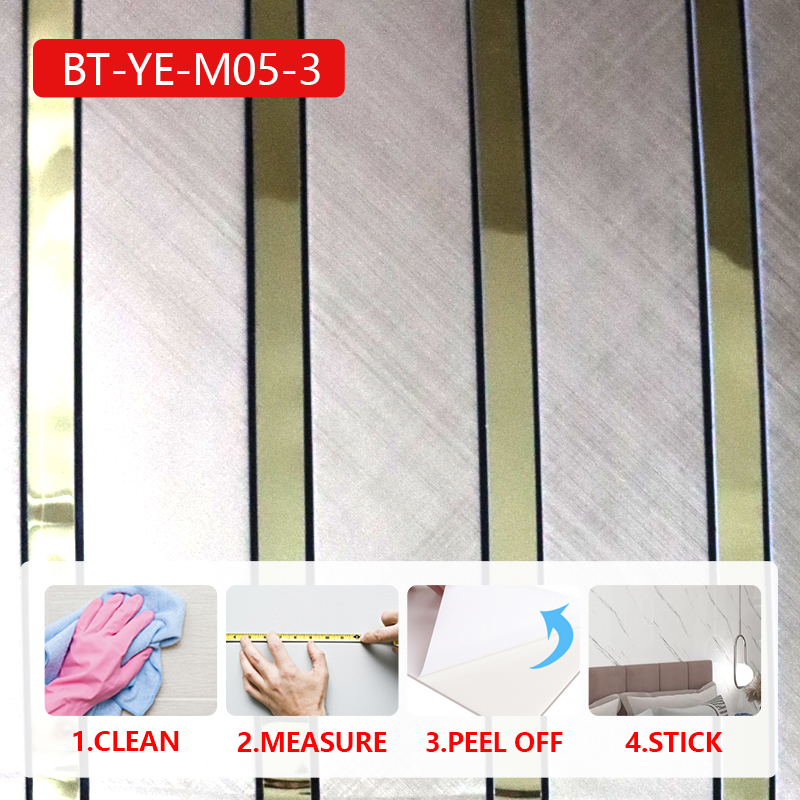 Isolamiento acústico IXPE mosaico pegatina de pared autoadhesiva personalizada decoración del hogar 