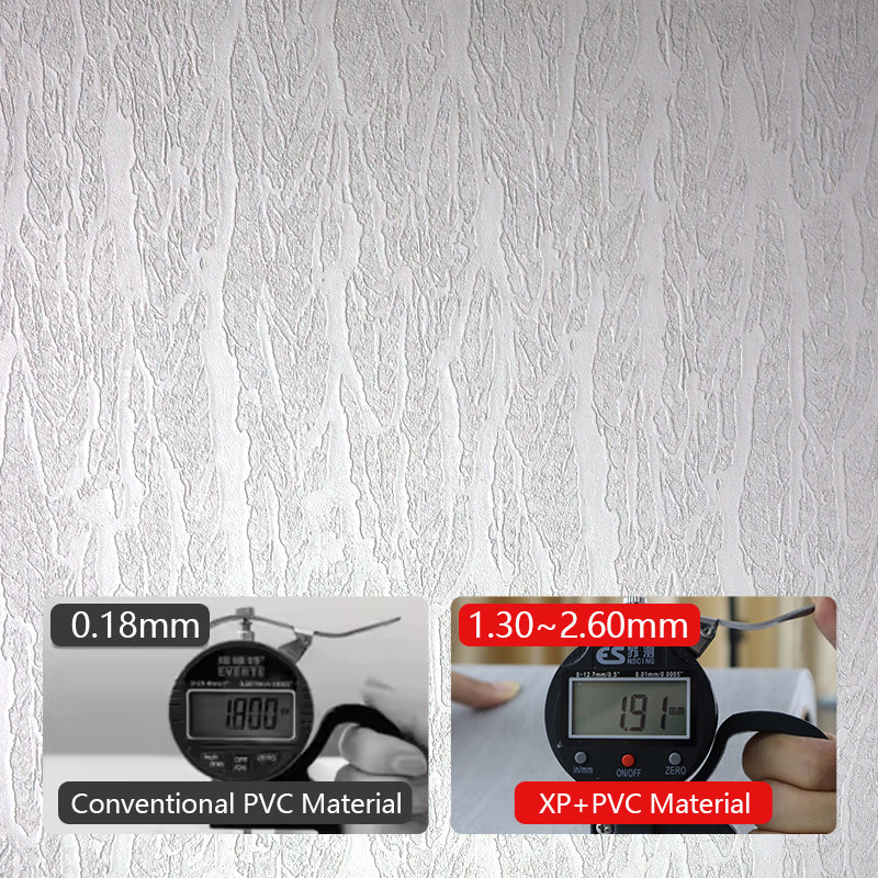 barato IXPE levantado rodillos de pegatina de pared de arcilla suave autoadhesiva decoración del hog