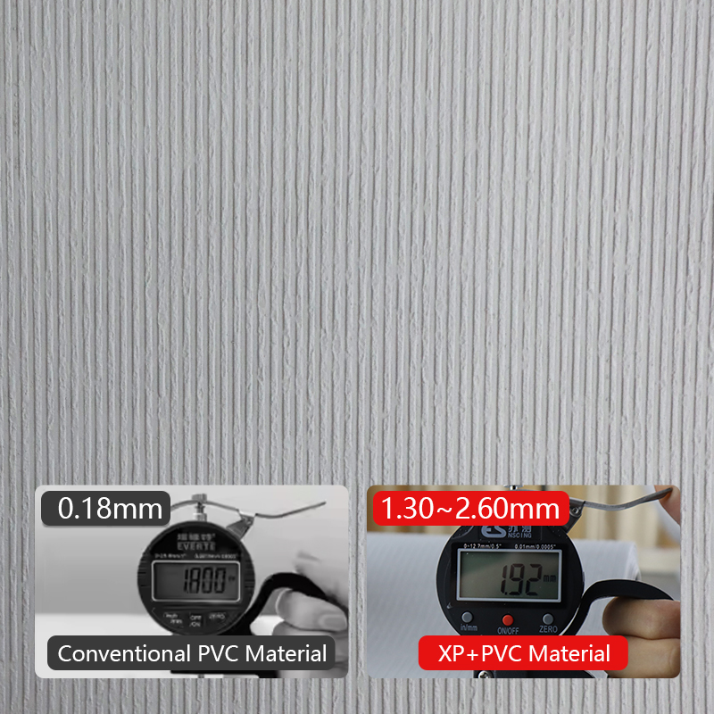 venta caliente autoadhesivo IXPE levantado arcilla suave casa pegatinas de pared diseño moderno impe