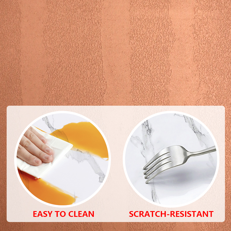 Diseño personalizado pegatina de pared rollo autoadhesivo IXPE levantado pegatinas de arcilla suave para la decoración de la pared