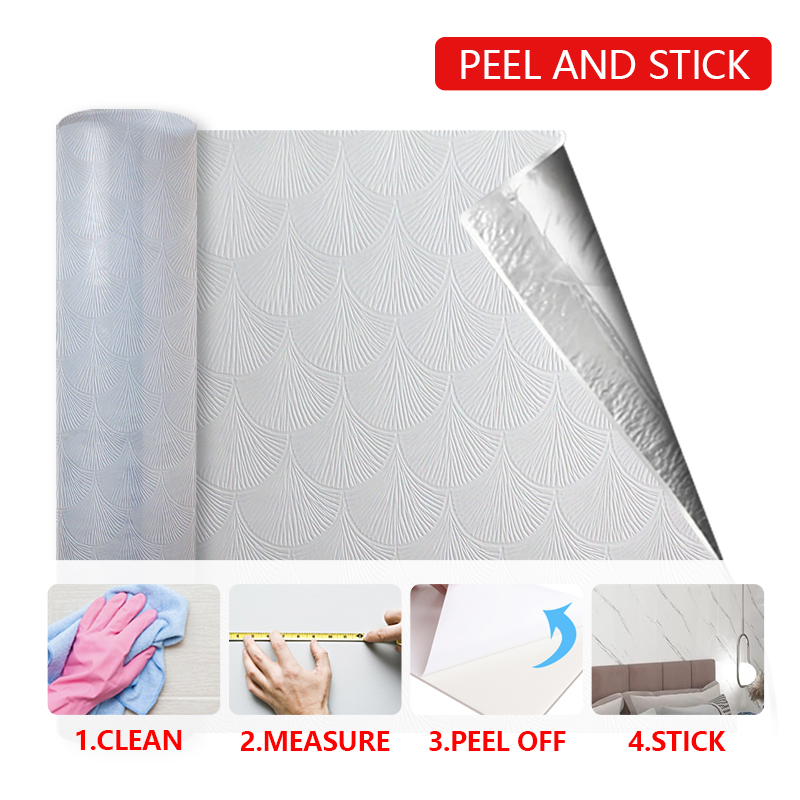 Alta calidad decoración del hogar panel de pared pegatina autoadhesiva ixpe levantó pegatina de pared de arcilla suave