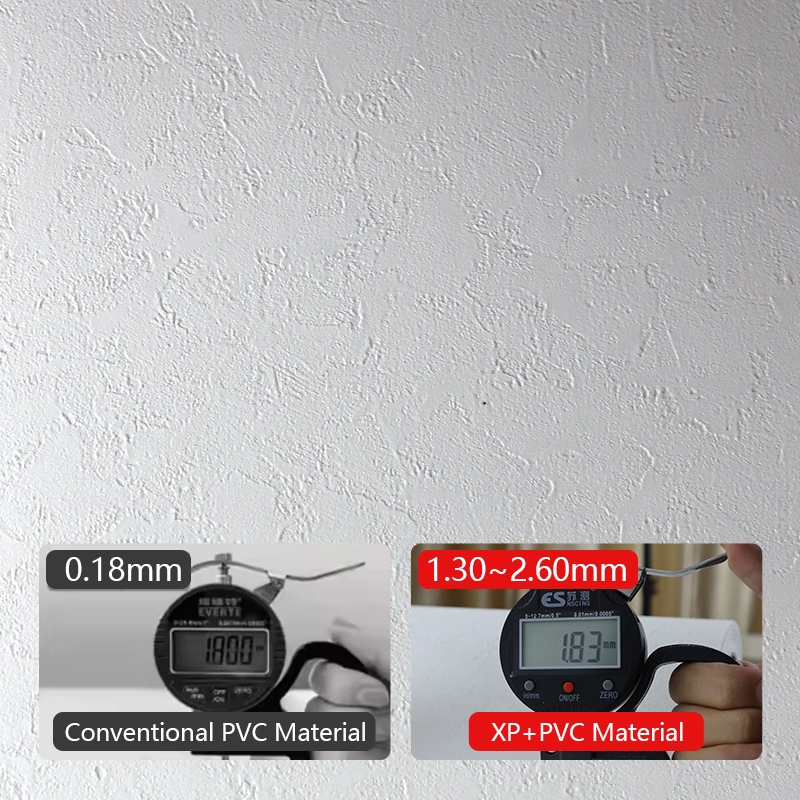 Decoración del hogar ecológica personalizada Autoadhesivo duradero IXPE levantó pegatina de pared de