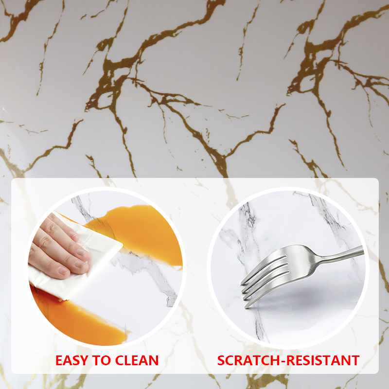 Fácil Instalar Fondos de pantalla extraíbles Papel pegatina de pared de palo de pelado para la transformación rápida de la habitación