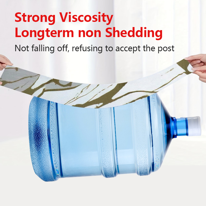 Diseño extraíble reutilizable pegatina de pared de mármol premium Peel y Stick Fondos de pantalla para la decoración del hogar fácil