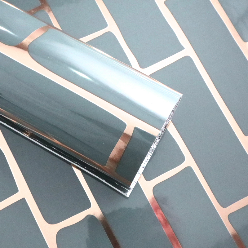 Fácil Instalar Fondos de pantalla extraíbles Papel pegatina de pared de palo de pelado para la transformación rápida de la habitación