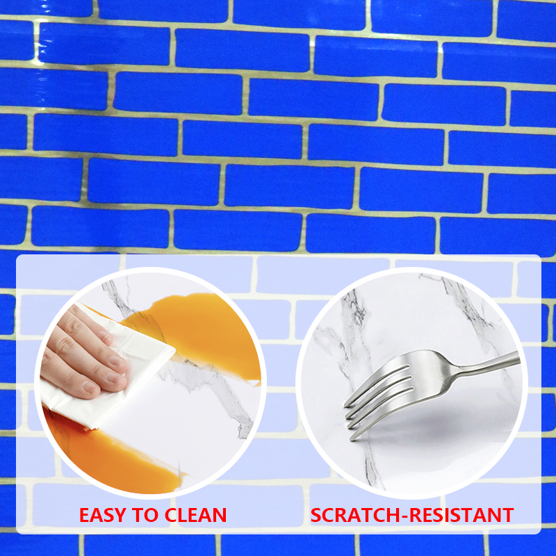 venta caliente barata pegatinas de panel de pared IXPE UV mármol decorativo pegatina de pared personalizada para la decoración del hogar