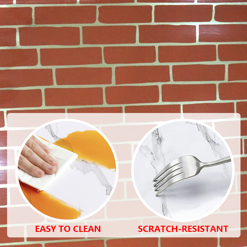 Diseño extraíble reutilizable pegatina de pared de mármol premium Peel y Stick Fondos de pantalla para la decoración del hogar fácil