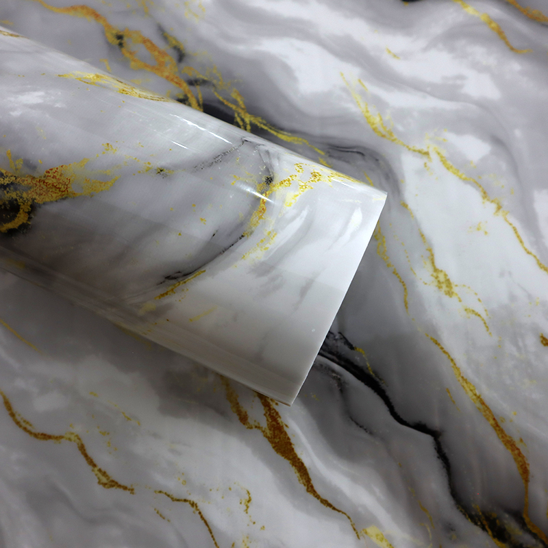 Ixpe Autoadhesivo de la hoja de mármol pegatina impermeable decoración del hogar para interiores modernos
