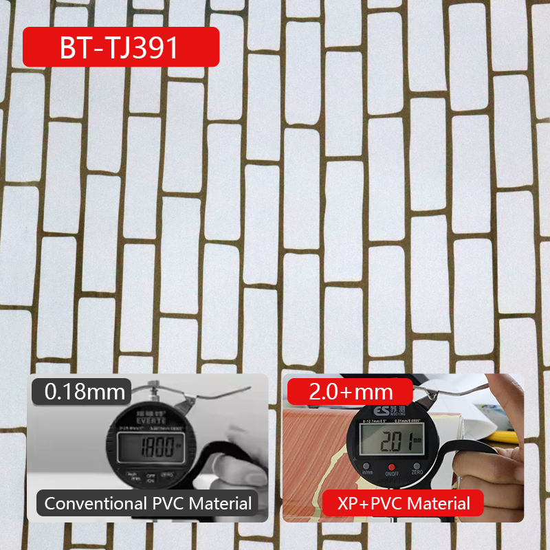 Fácil Instalar Fondos de pantalla extraíbles Papel pegatina de pared de palo de pelado para la transformación rápida de la habitación