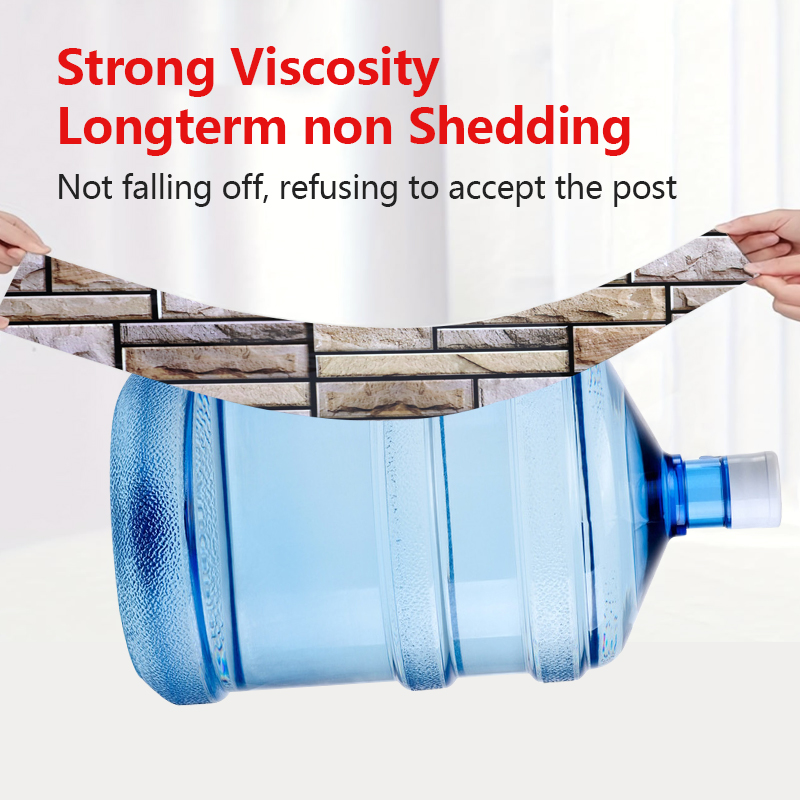 Fácil Instalar Fondos de pantalla extraíbles Papel pegatina de pared de palo de pelado para la transformación rápida de la habitación