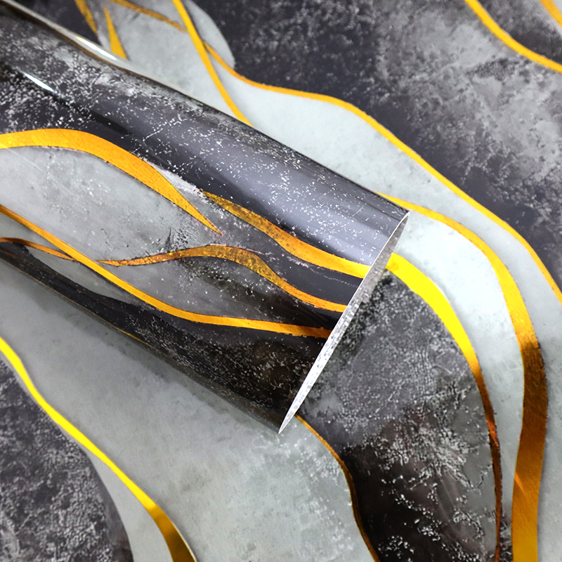 Fácil Instalar Fondos de pantalla extraíbles Papel pegatina de pared de palo de pelado para la transformación rápida de la habitación