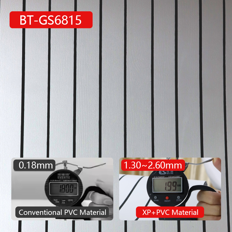 hot selling self-adhesive grille wall sticker anti scratch decorative pvc IXPE wood texure wall sticker
