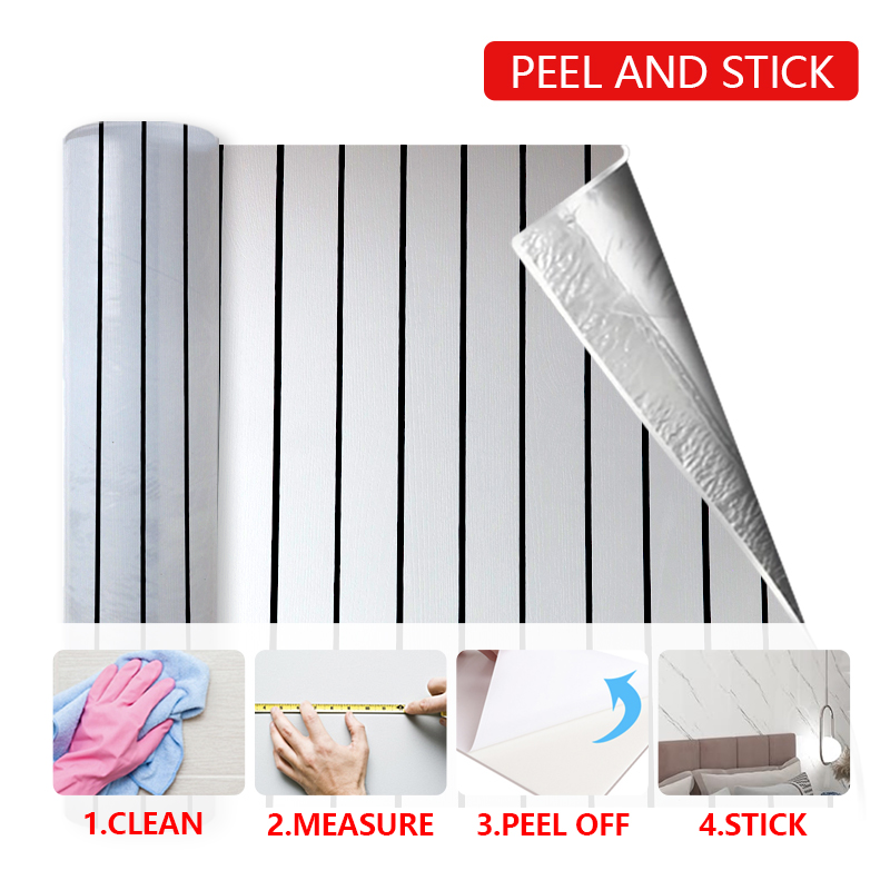 hot selling self-adhesive grille wall sticker anti scratch decorative pvc IXPE wood texure wall sticker
