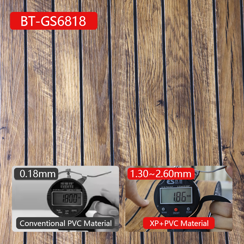 hot selling self-adhesive grille wall sticker anti scratch decorative pvc IXPE wood texure wall sticker