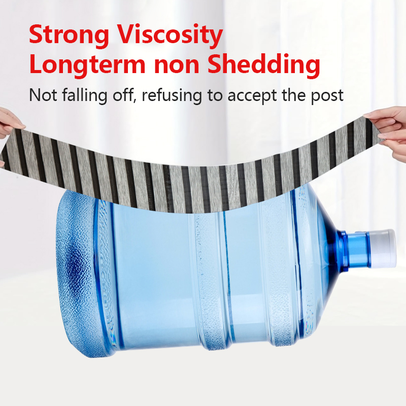 nuevo diseño impermeable ixpe acanalada pegatina de pared anti arañazos alta brillante autoadhesiva de mármol de pared pegatinas