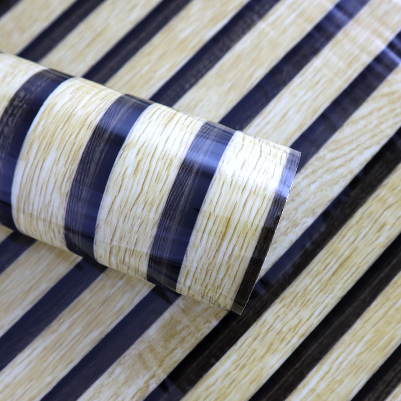 Autoadhesiva impermeable de grano de mármol de alto brillo ixpe 3d pegatina de pared ranurada para sala de estar y baño