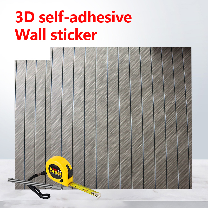 hot selling self-adhesive grille wall sticker anti scratch decorative pvc IXPE wood texure wall sticker