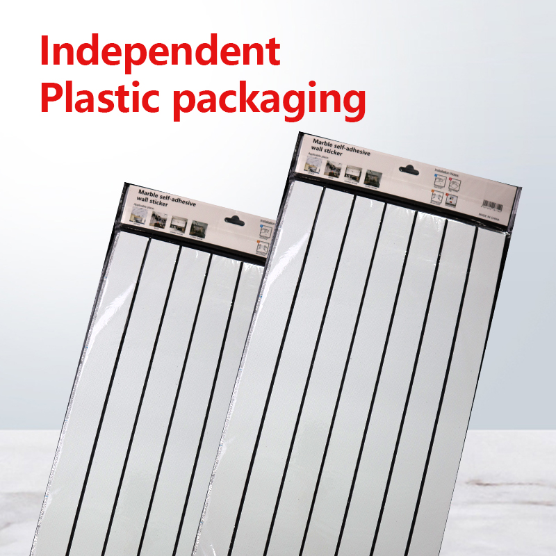 casa moderna Autoadhesiva IXPE Pegatina de pared ranurada Pegatinas de pared de rejilla de patrón de madera de moda duradera