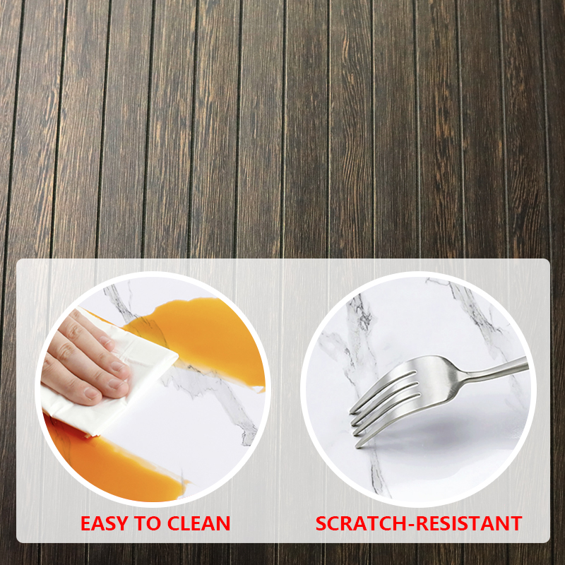 casa moderna Autoadhesiva IXPE Pegatina de pared ranurada Pegatinas de pared de rejilla de patrón de madera de moda duradera