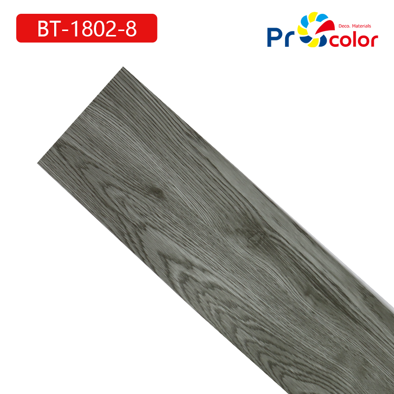 venta al por mayor Eco-friendly fácil de instalar 0.9-2mm de grosor LVT suelo autoadhesivo para la o