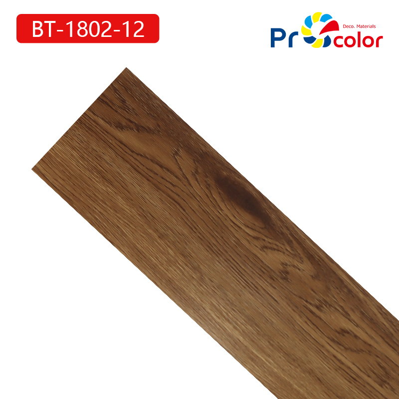 precio de fábrica diseño moderno impermeable PVC autoadhesivo piso de vinilo OEM LVT piso para sala 