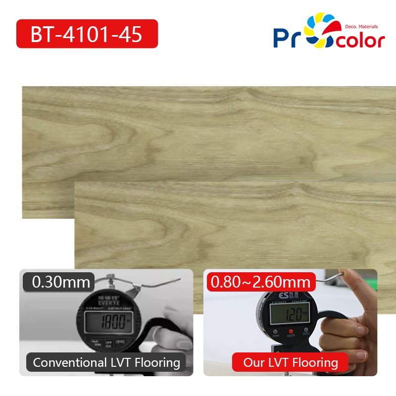 Moderno estilo patrón de madera impermeable autoadhesivo pvc lvt azulejos de piso de vinilo para la casa Decoración de interiores