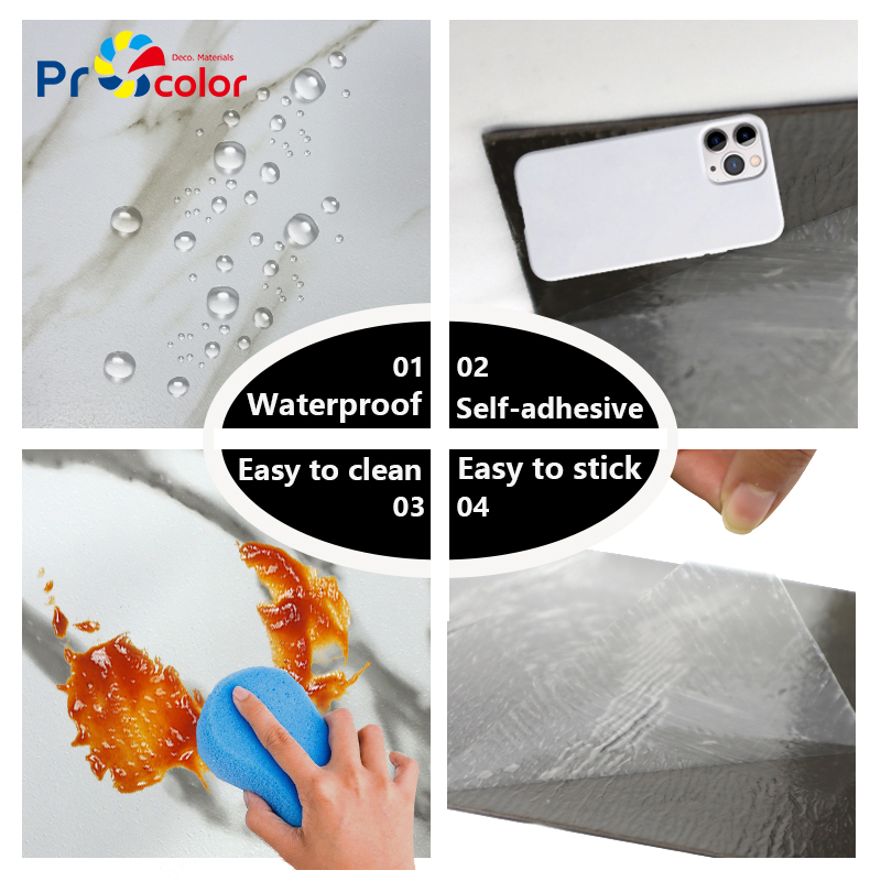 casa de lujo hotel pvc grano de madera piso Diseño personalizado Fácil instalación de piso de vinilo autoadhesivo