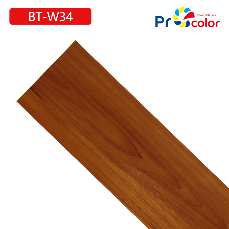 Venta al por mayor Elegante grano de madera piso de pvc impermeable autoadhesivo azulejos de piso de vinilo para la decoración interior