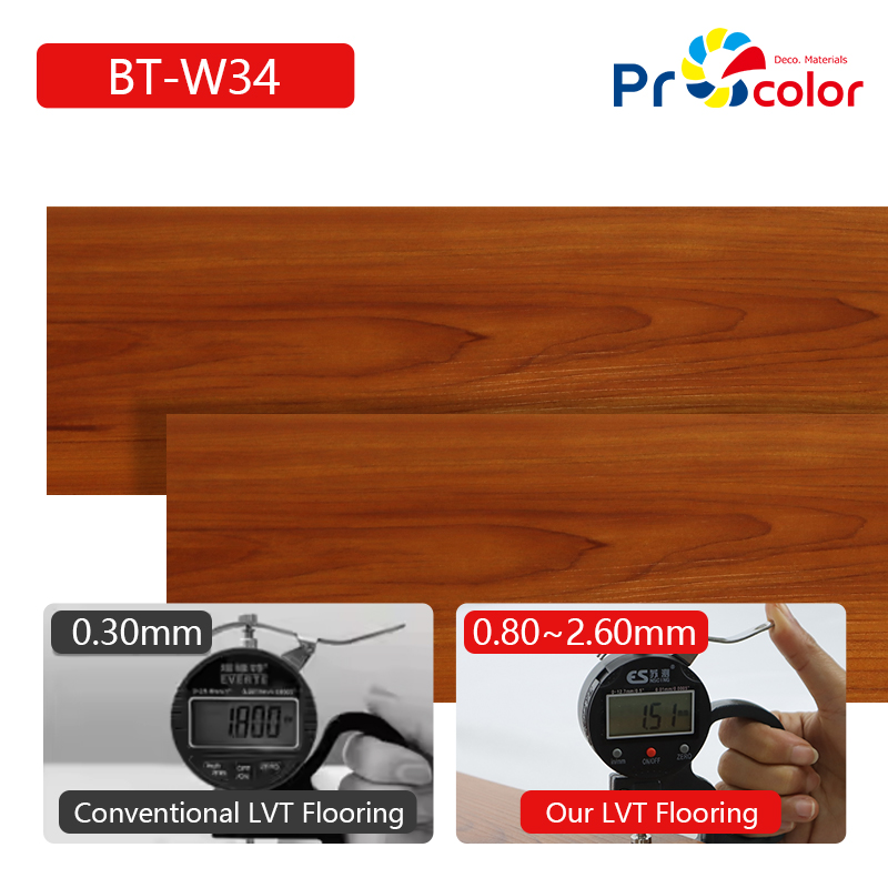 Venta al por mayor Elegante grano de madera piso de pvc impermeable autoadhesivo azulejos de piso de vinilo para la decoración interior