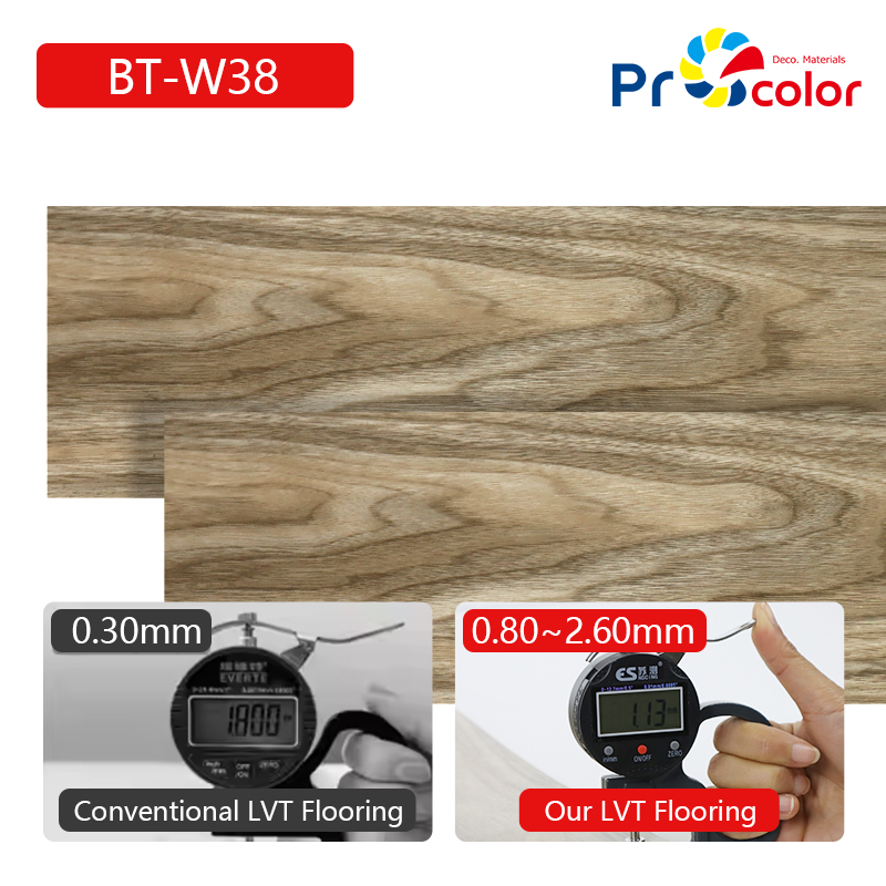 Venta al por mayor Elegante grano de madera piso de pvc impermeable autoadhesivo azulejos de piso de vinilo para la decoración interior