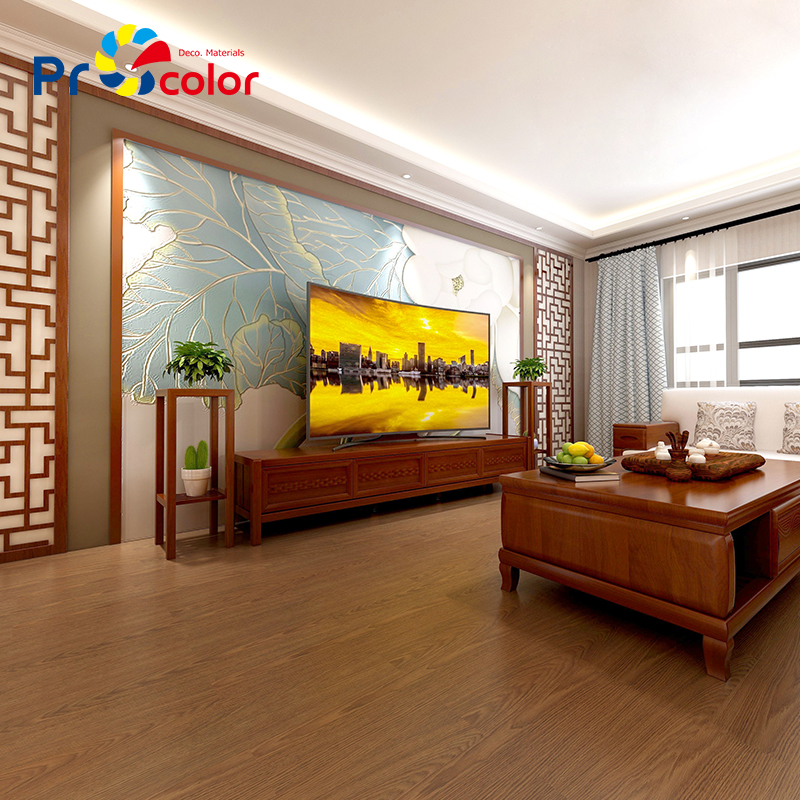 diseño moderno resistente al desgaste autoadhesivo LVT piso anti-arañazos grano de madera pvc azulejo de piso de vinilo