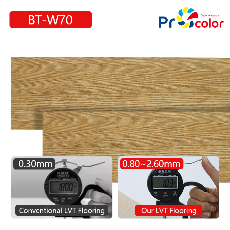 Precio de fábrica fácil instalación antideslizante impermeable grano de madera autoadhesivo PVC vinilo lvt azulejo de piso para el apartamento de casa